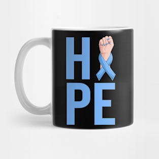 Child Abuse Prevention Awareness Month Blue Ribbon gift idea Mug